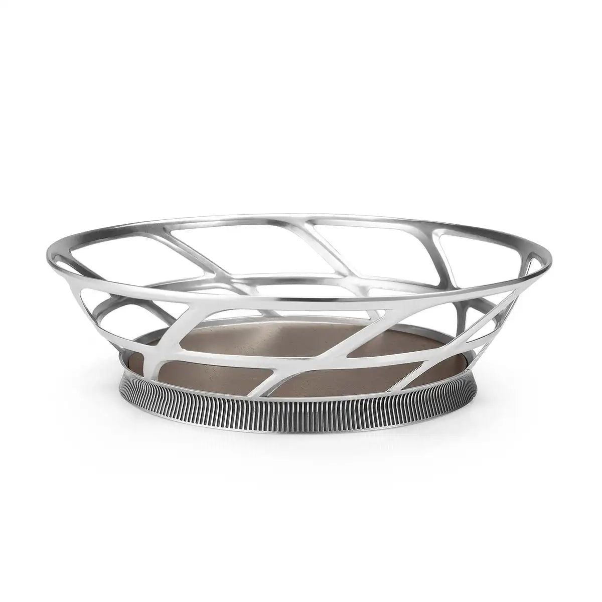 Pewter Lumos Fruit Bowl