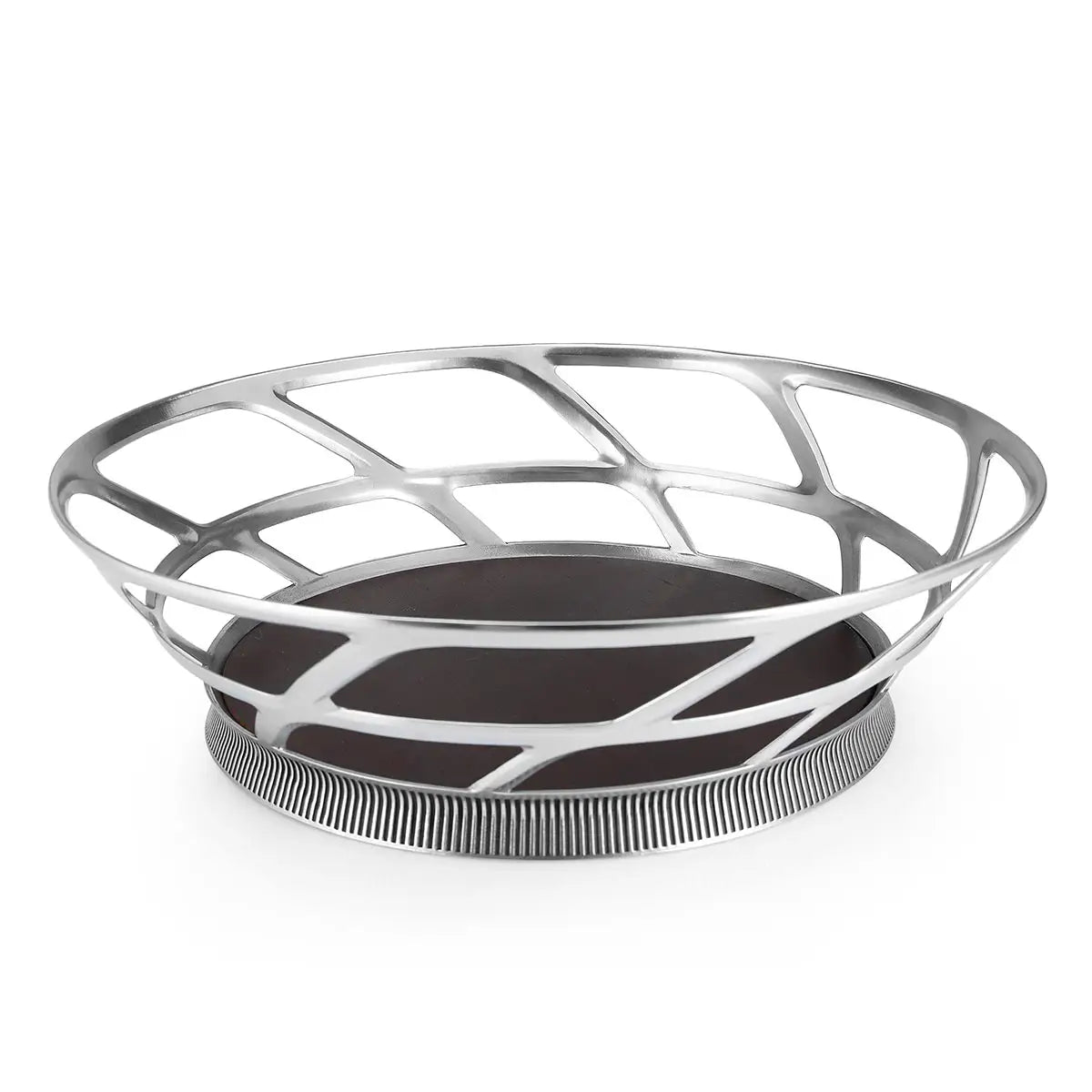 Pewter Lumos Fruit Bowl