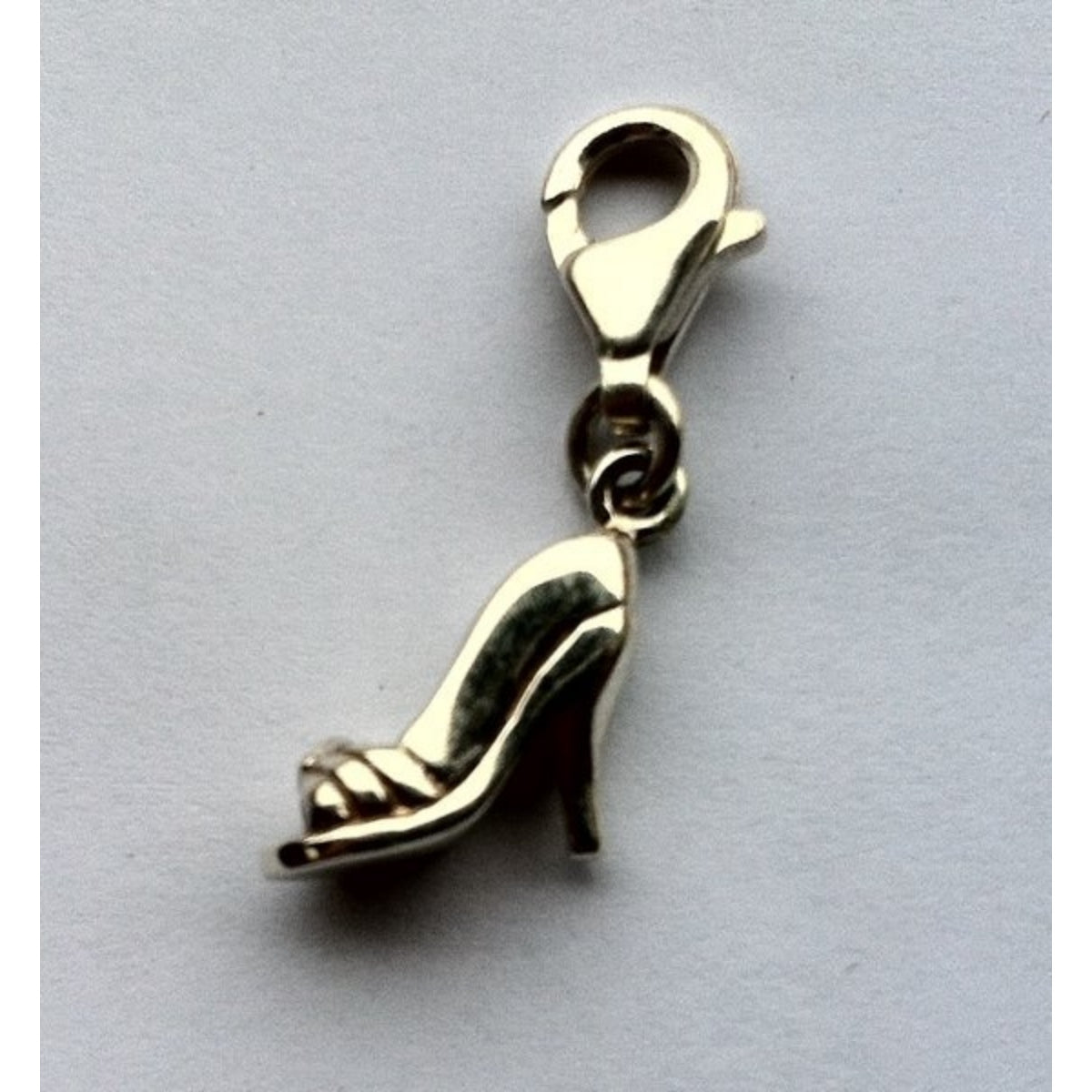 Sterling Silver Peep Toe Heal charm