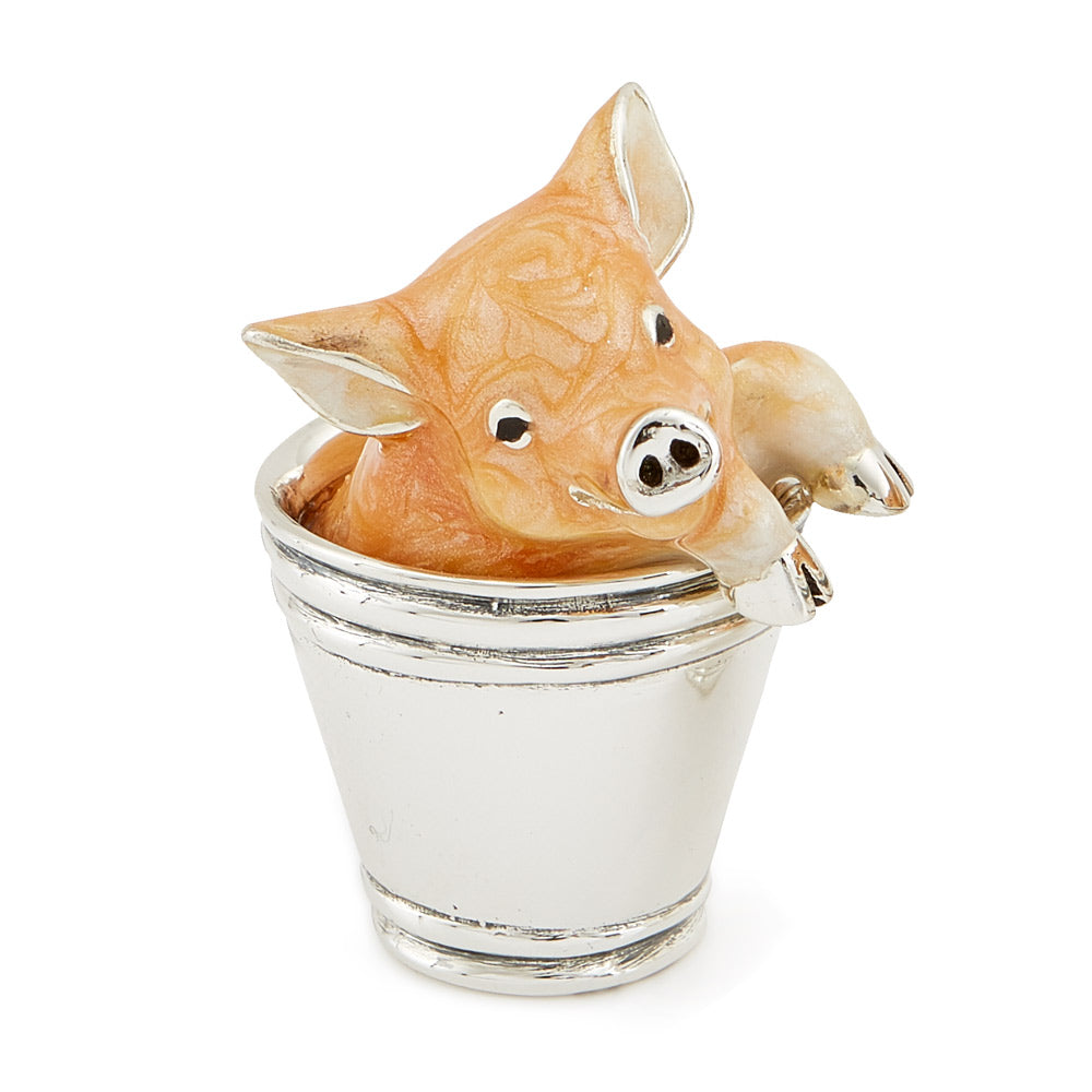 Pig in a Bucket Hooves out Right