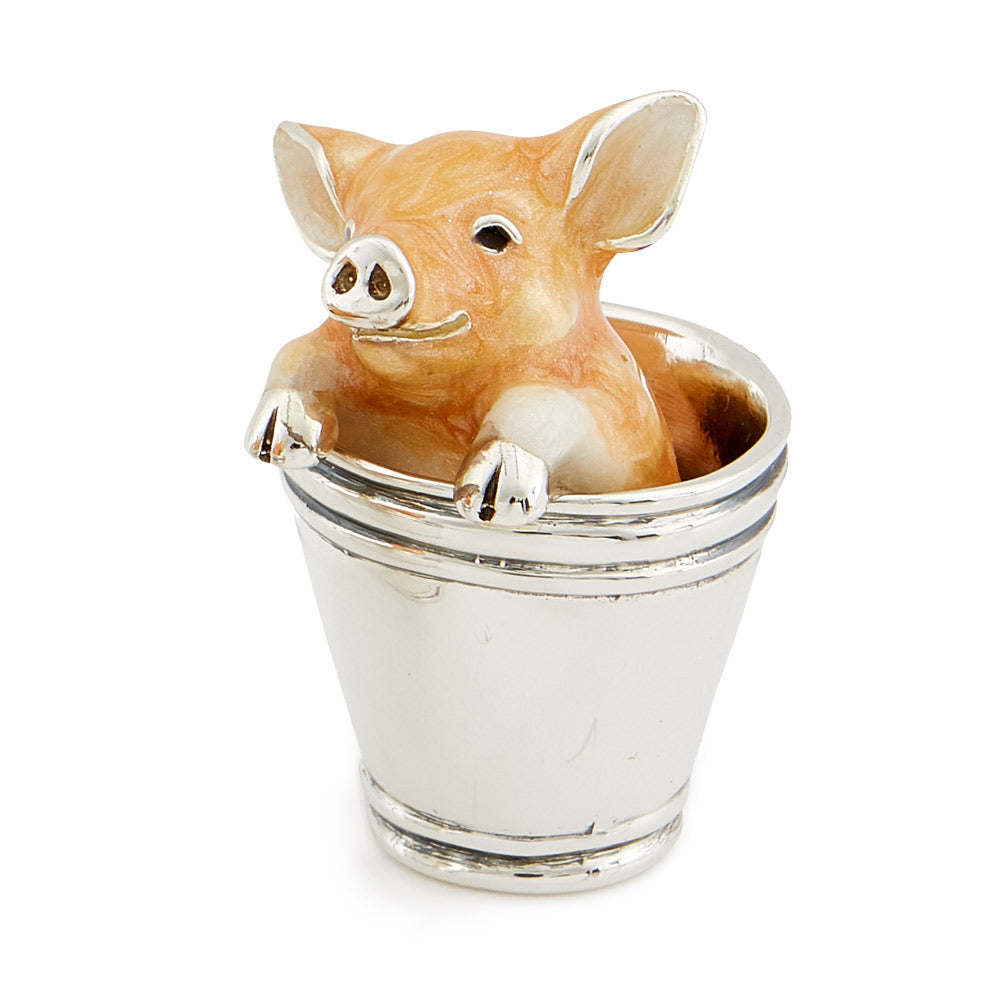 Pig in a Bucket Hooves out Left