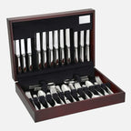 Carrs Silver Handcrafted Wooden Cutlery Canteen Cabinet