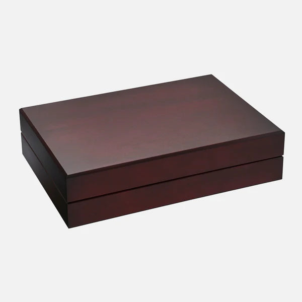 Carrs Silver Handcrafted Wooden Cutlery Canteen Cabinet