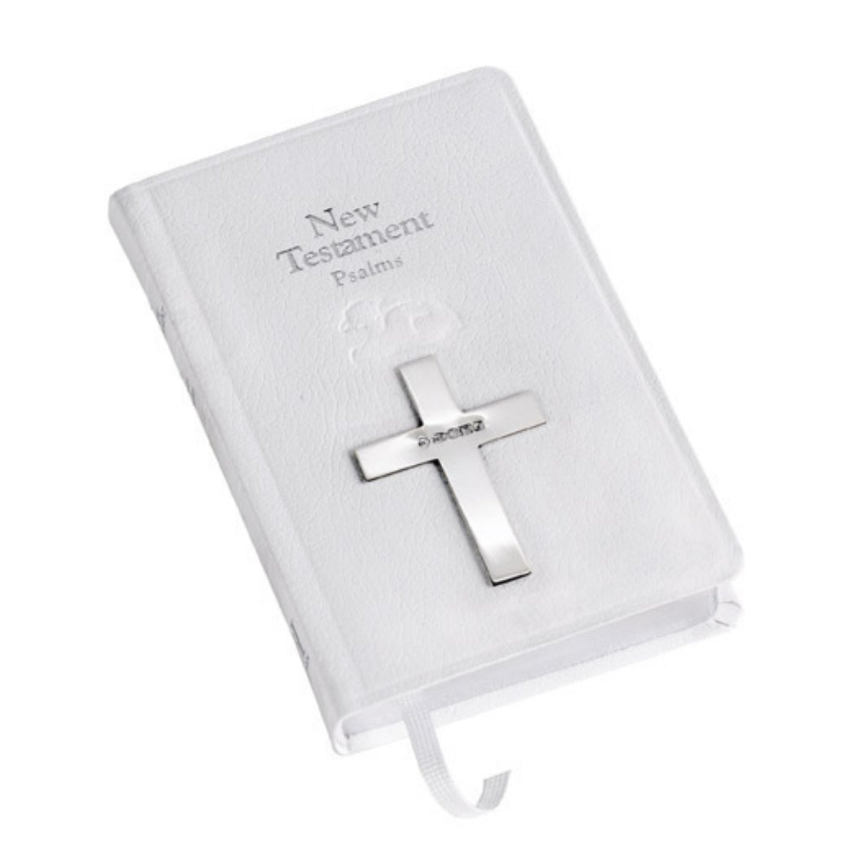 Bible with Sterling Silver Cross