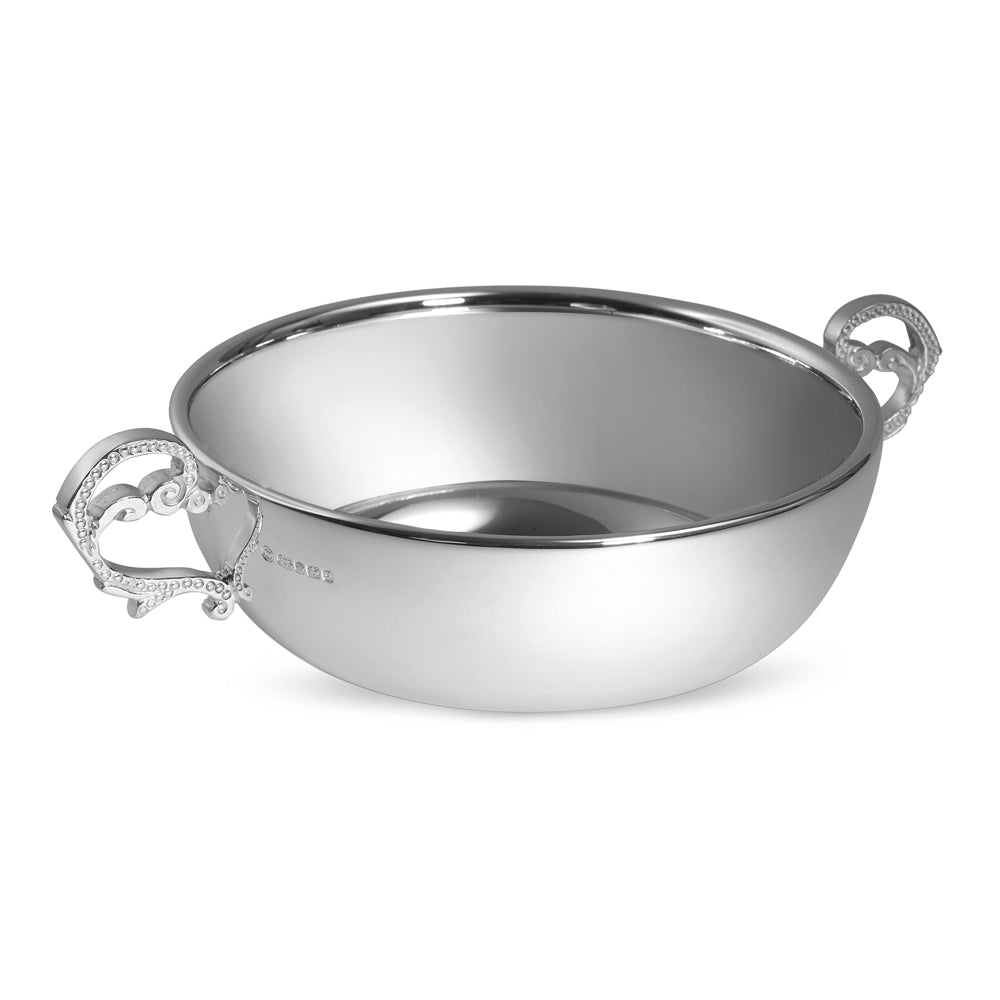 Large Silver Plated Jersey Bowl