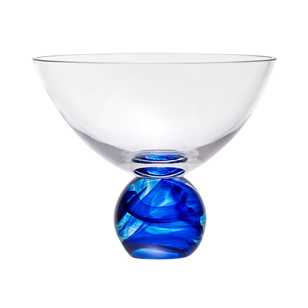 Crystal Unity Sapphire Medium Fruit Bowl