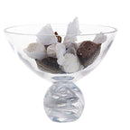 Crystal Unity Silver Medium Fruit Bowl