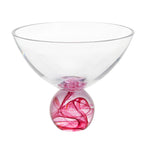 Crystal Unity Ruby Medium Fruit Bowl