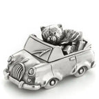 Pewter Teddy Bears' Picnic Boy Tooth Box