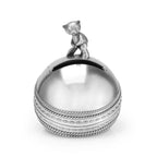 Pewter Teddy Bears' Picnic Sports Day Cricket Coin Box