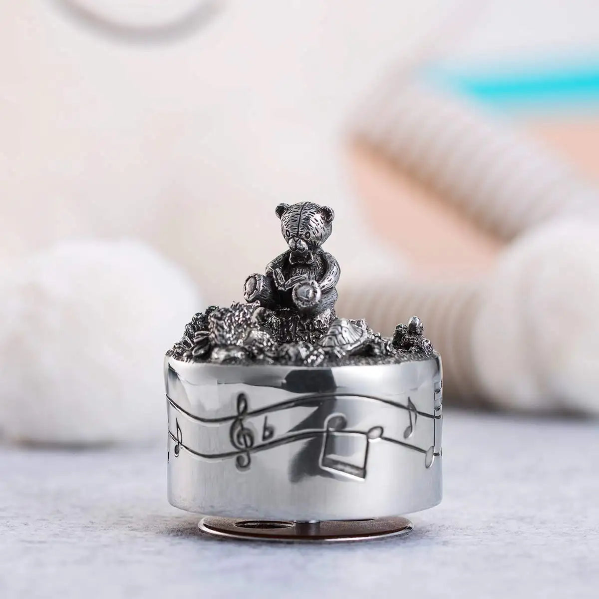 Royal Selangor Disney Winnie the Pooh & Friends Pewter Music Carousel