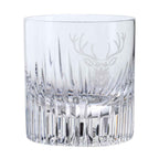Crystal Flux Stag Double Old Fashioned Whiskey Glass