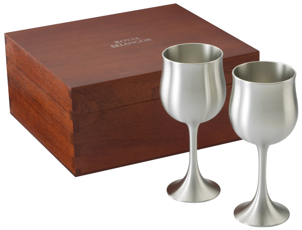 Gift Boxed Wine Goblets Pair