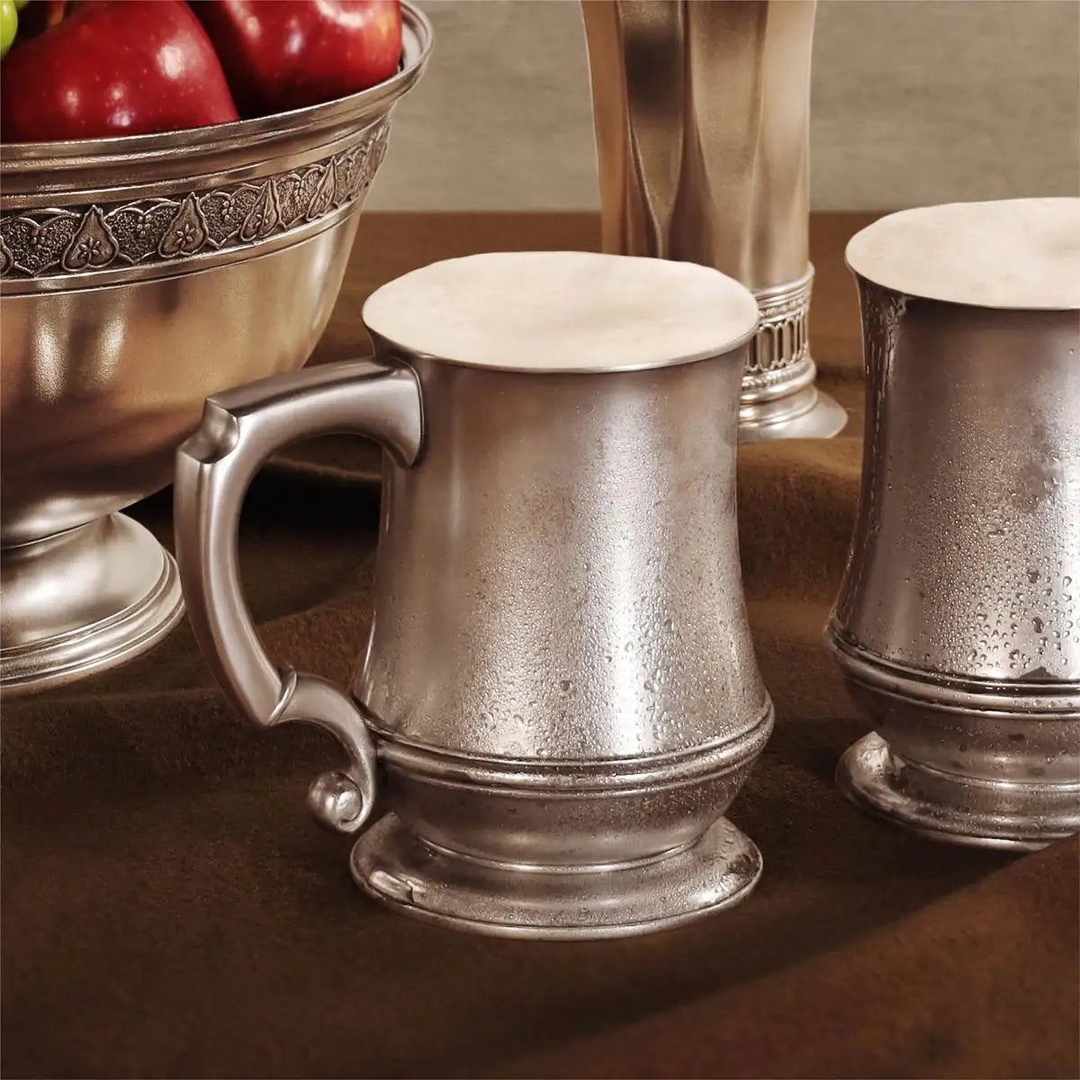 Pewter Bellied Tankard