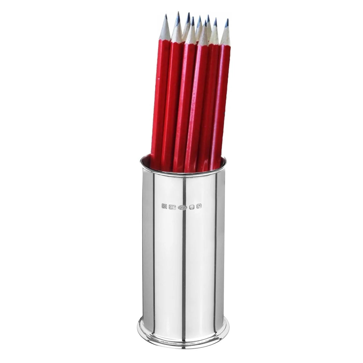 Sterling Silver Pen & Pencil Holder