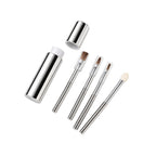 Silver Plated Make-up Brush Set