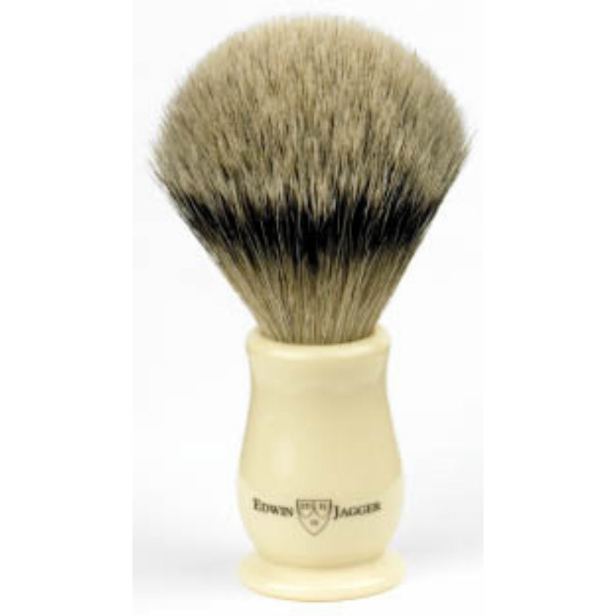 Faux Ivory Badger Shaving Brush