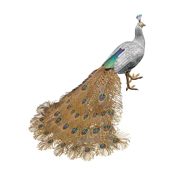 Sterling Silver Peacock