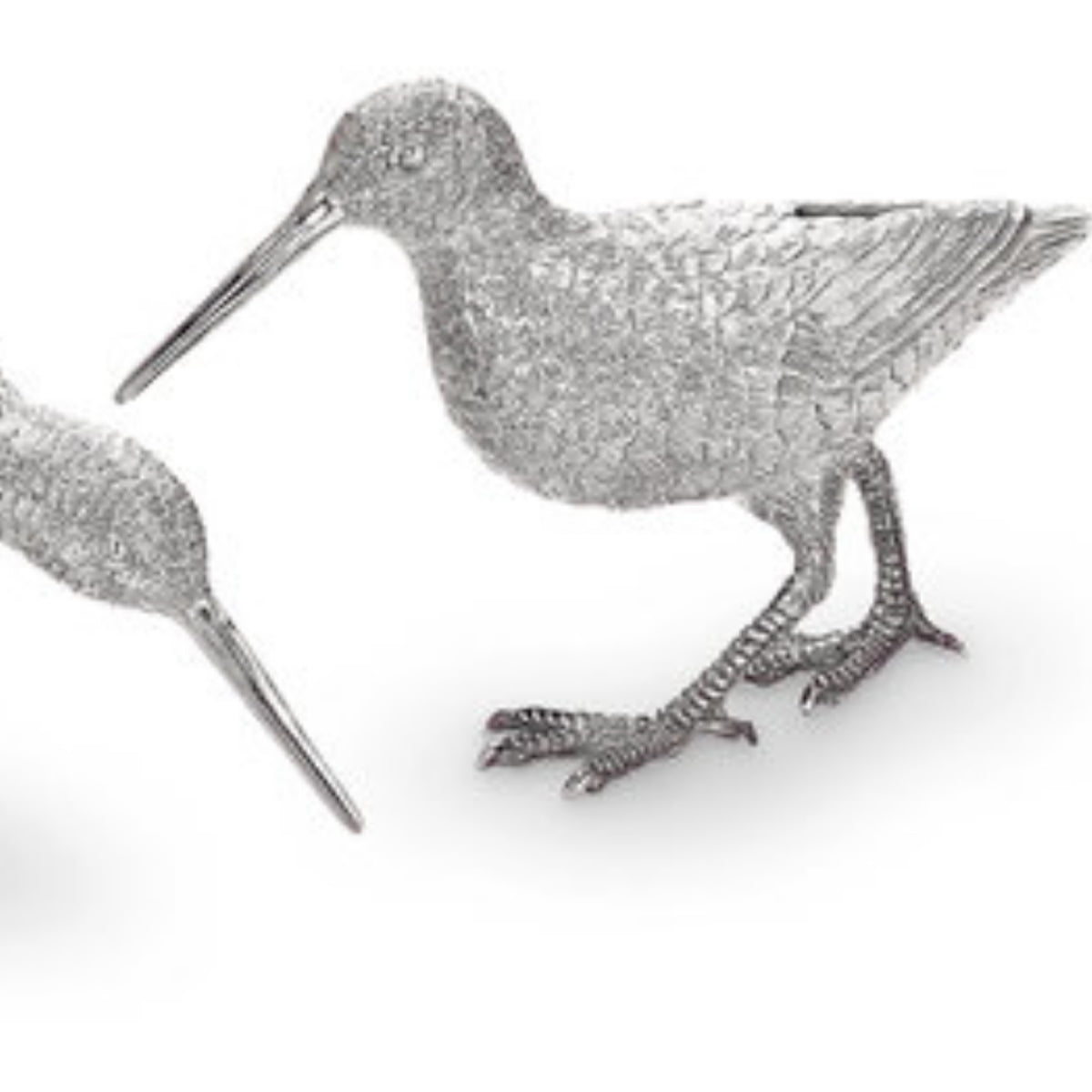 Sterling Silver Snipe Pair