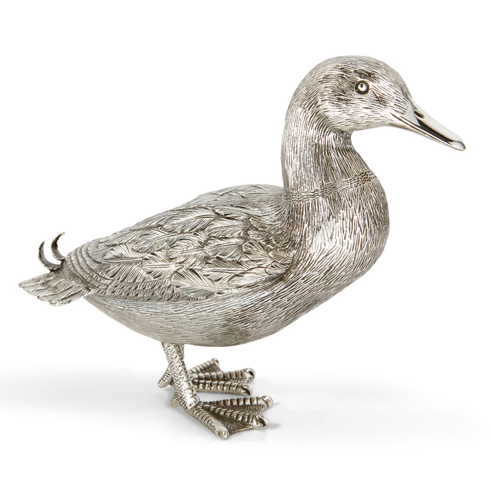 Sterling Silver Mallard Duck