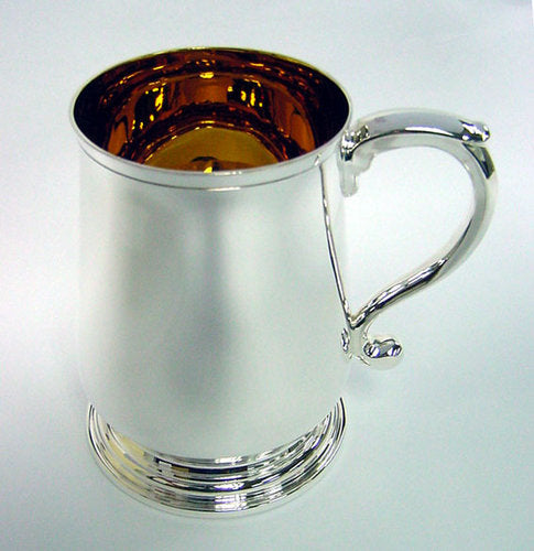 Sterling Silver George II Style Tankard