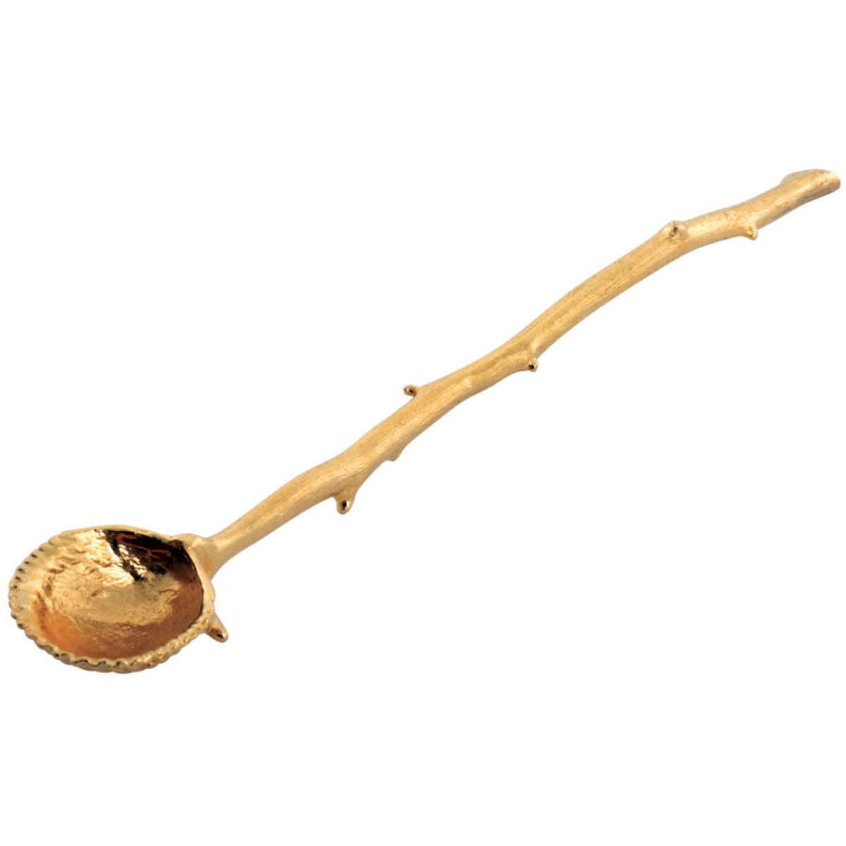 Gold Shell Serving Spoon