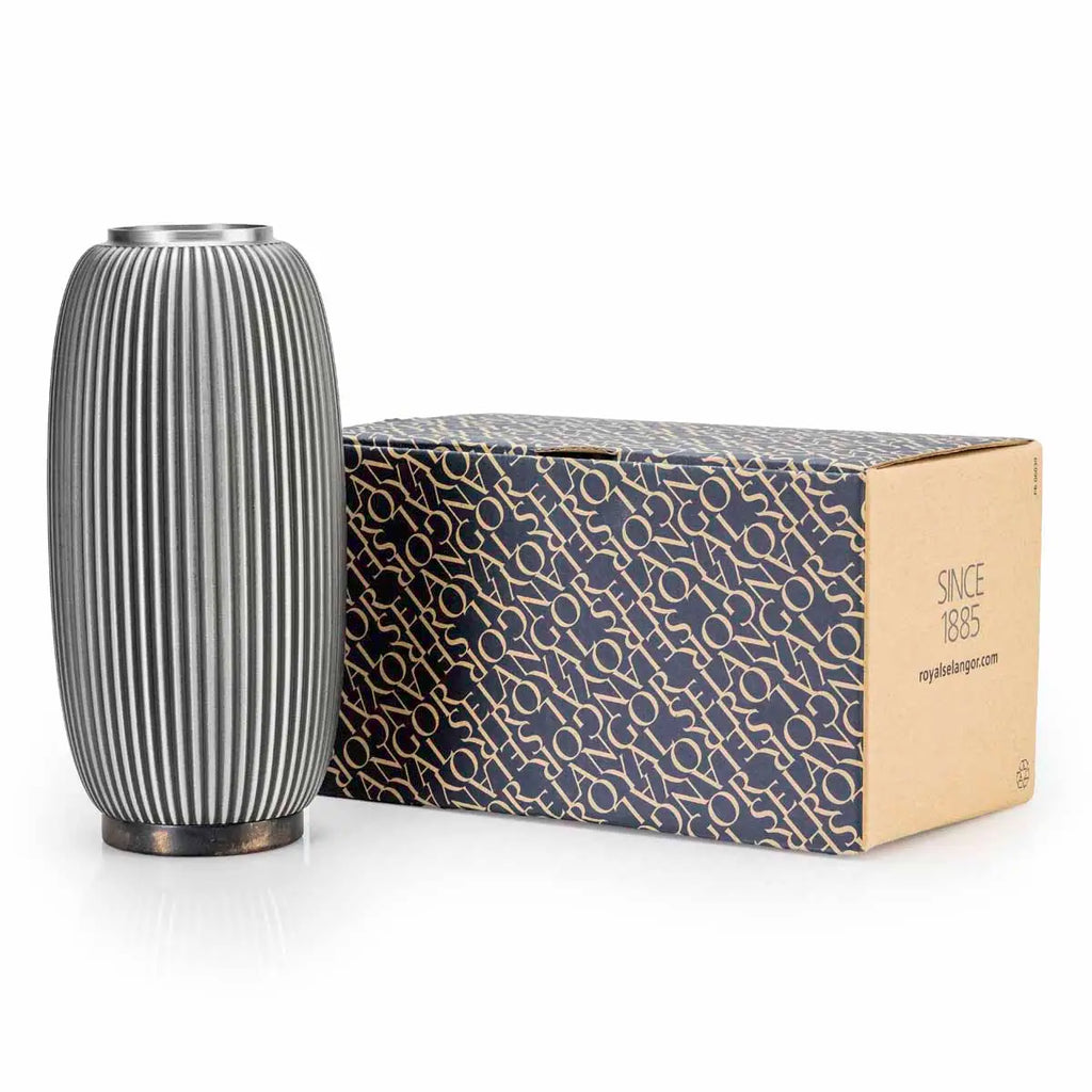 Royal Selangor Savoy Medium Pewter Vase – 21cm
