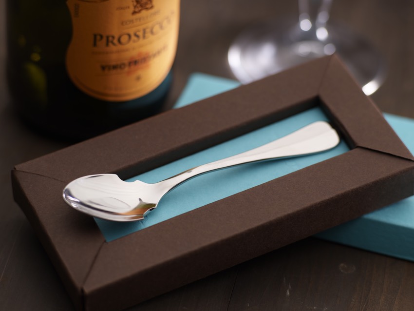 Silver Plated Prosecco Spoon