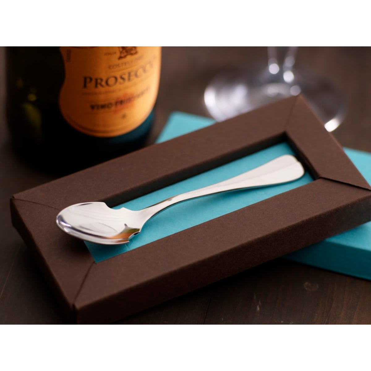 Silver Plated Prosecco Spoon
