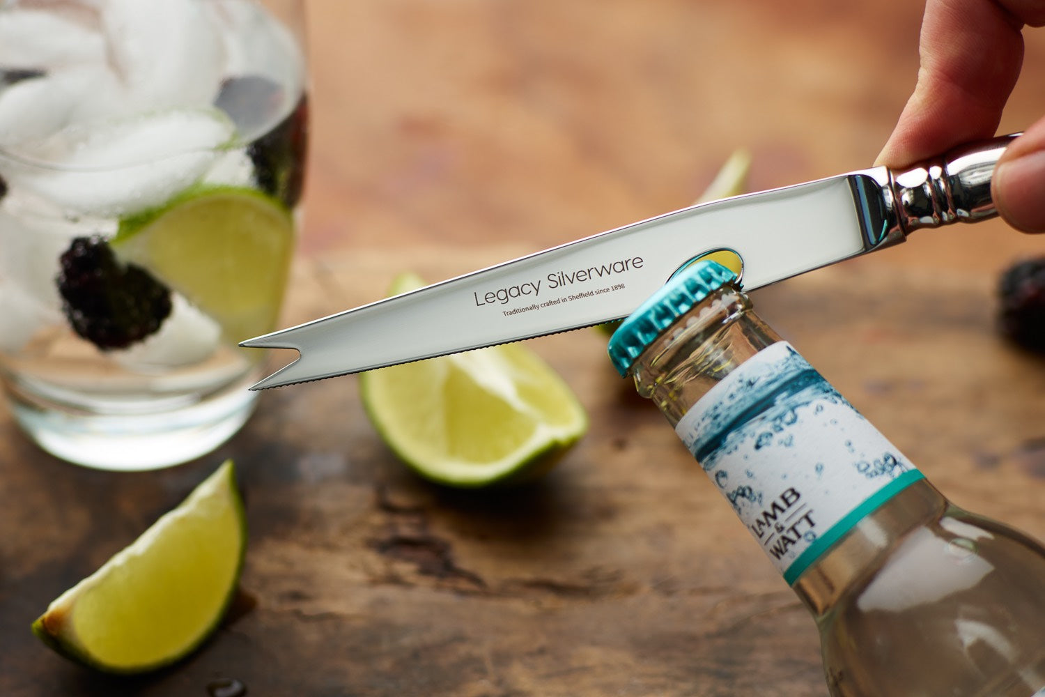 Sterling Silver Gin And Tonic Knife