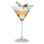 Crystal Limelight Martini Glasses set of 2