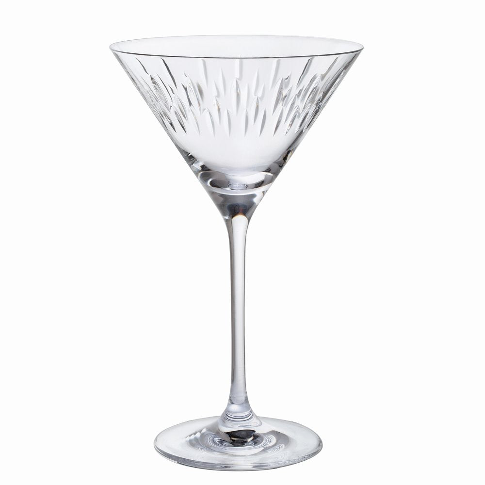 Crystal Limelight Martini Glasses set of 2