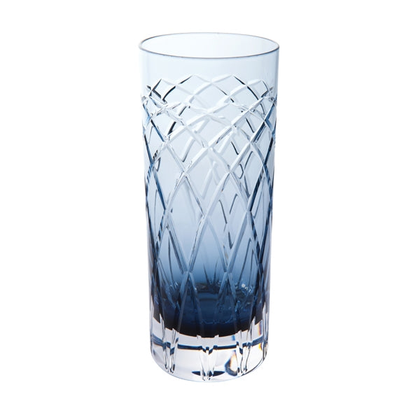 Dartington Harris Ink Blue Highball Glass – 38cl