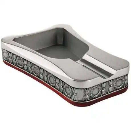 Pewter Leaf Dominica 1 Cigar Ashtray