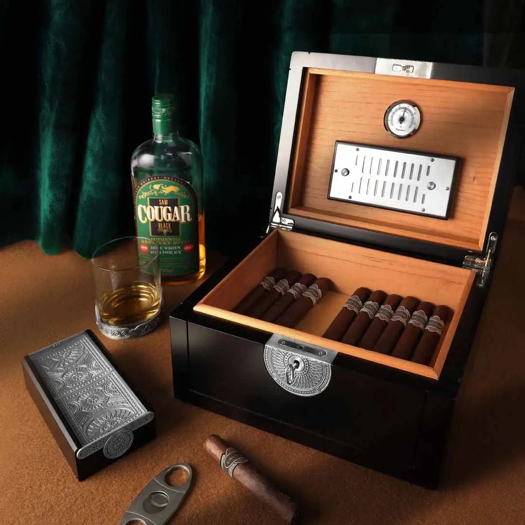 Pewter Ace Humidor