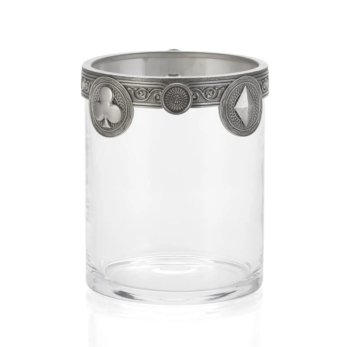 Pewter Ace Ice Bucket