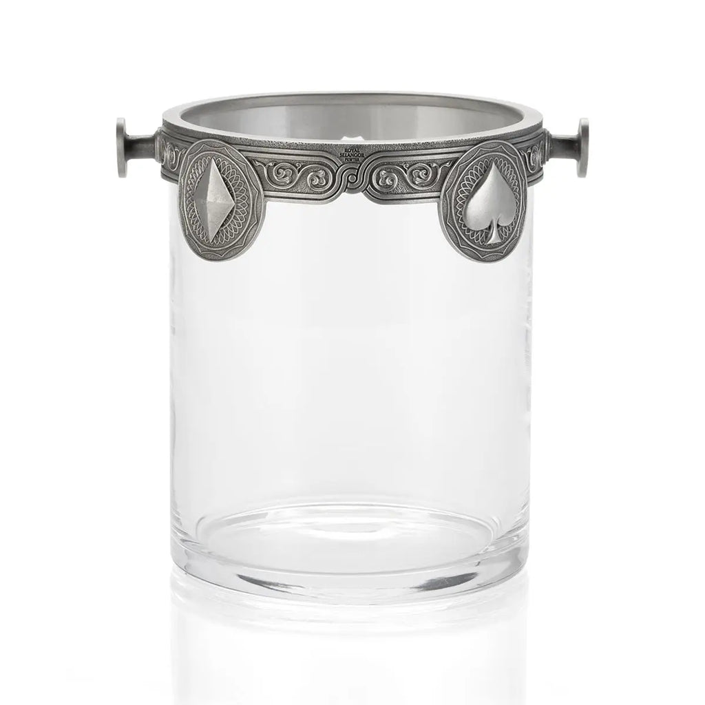 Pewter Ace Ice Bucket