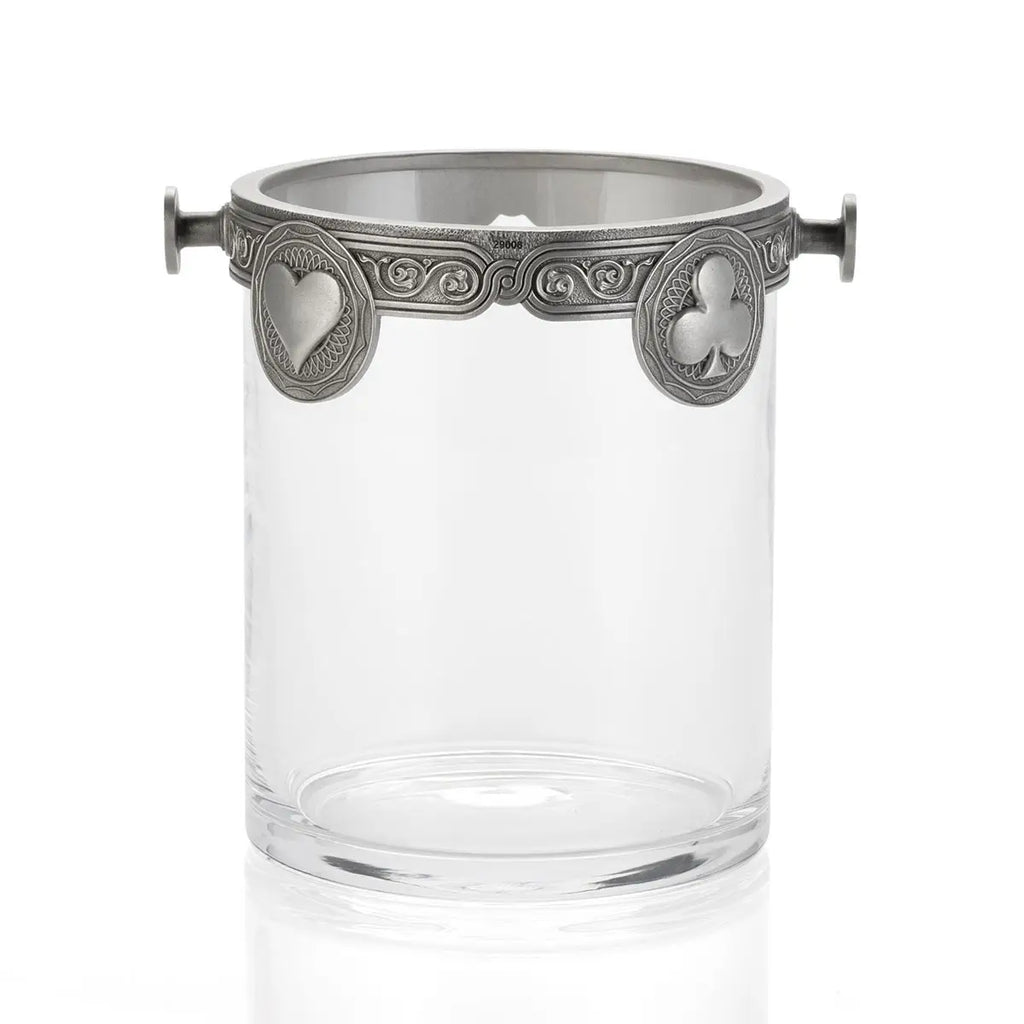 Pewter Ace Ice Bucket