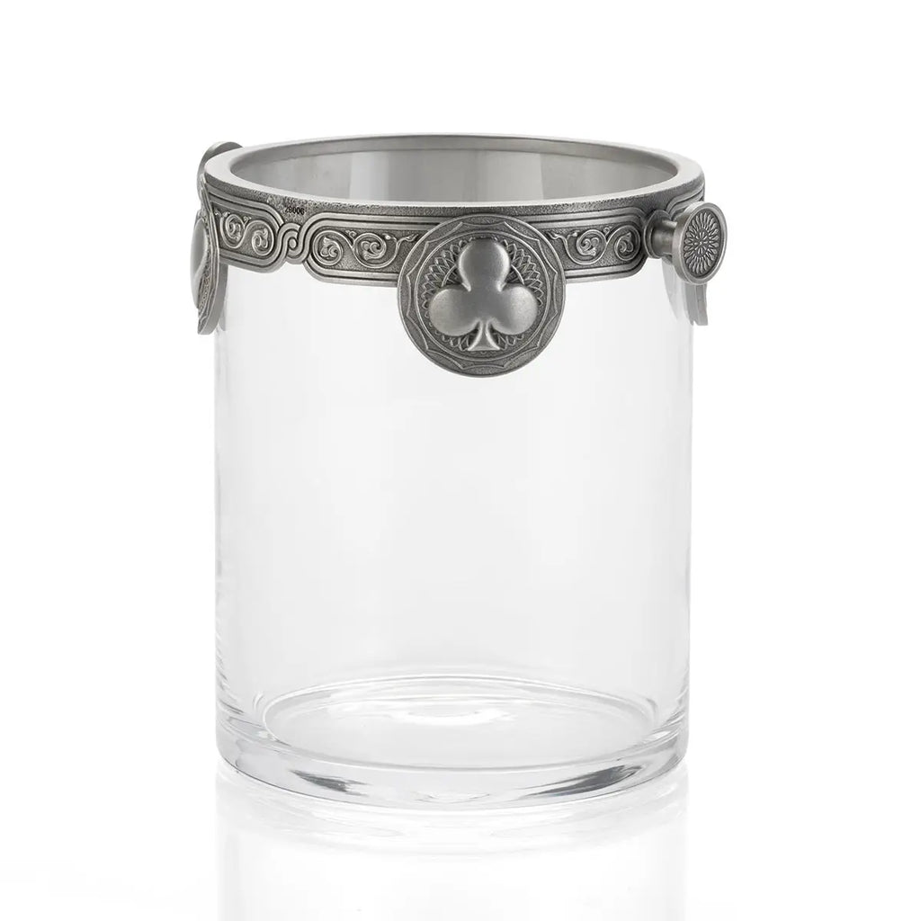 Pewter Ace Ice Bucket