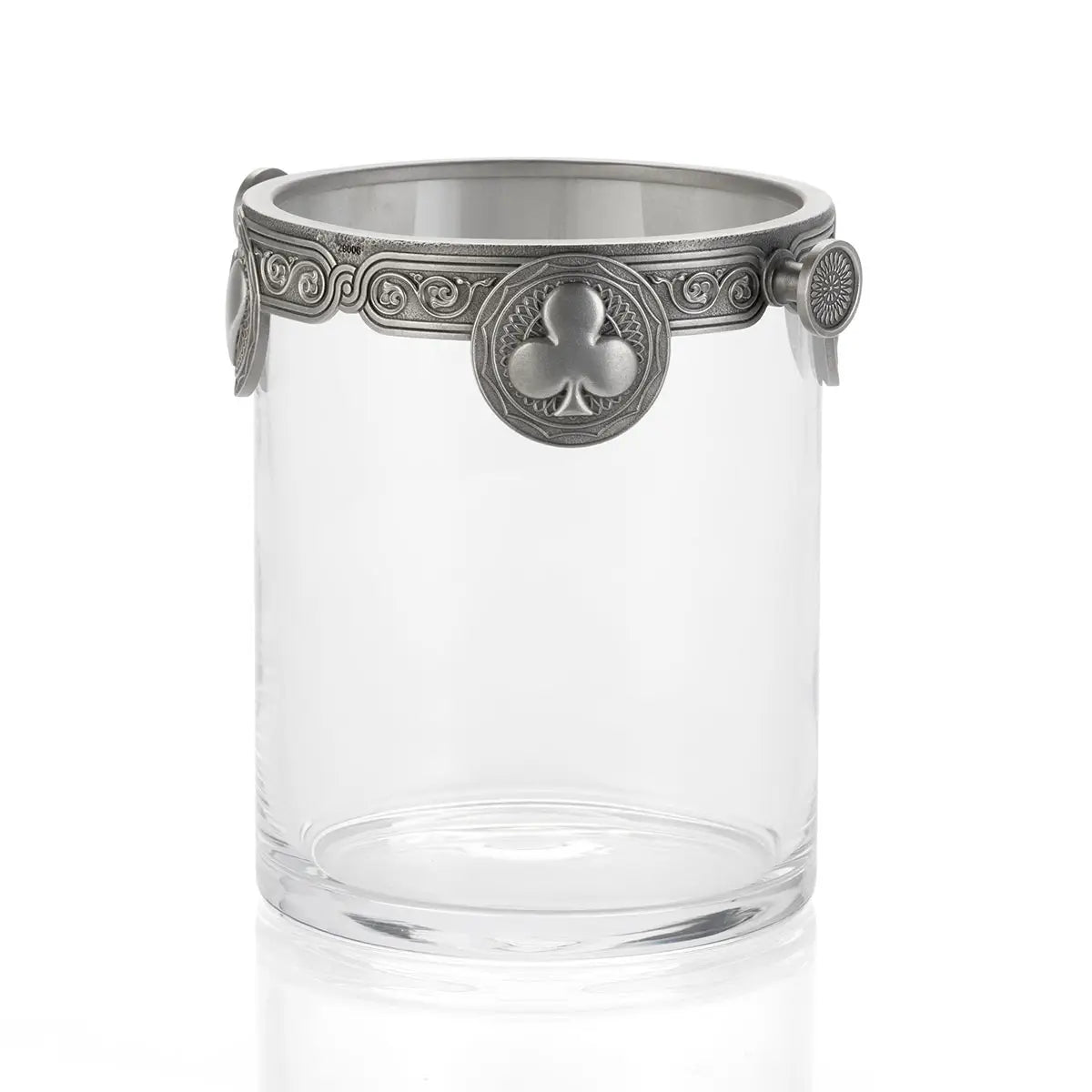 Pewter Ace Ice Bucket