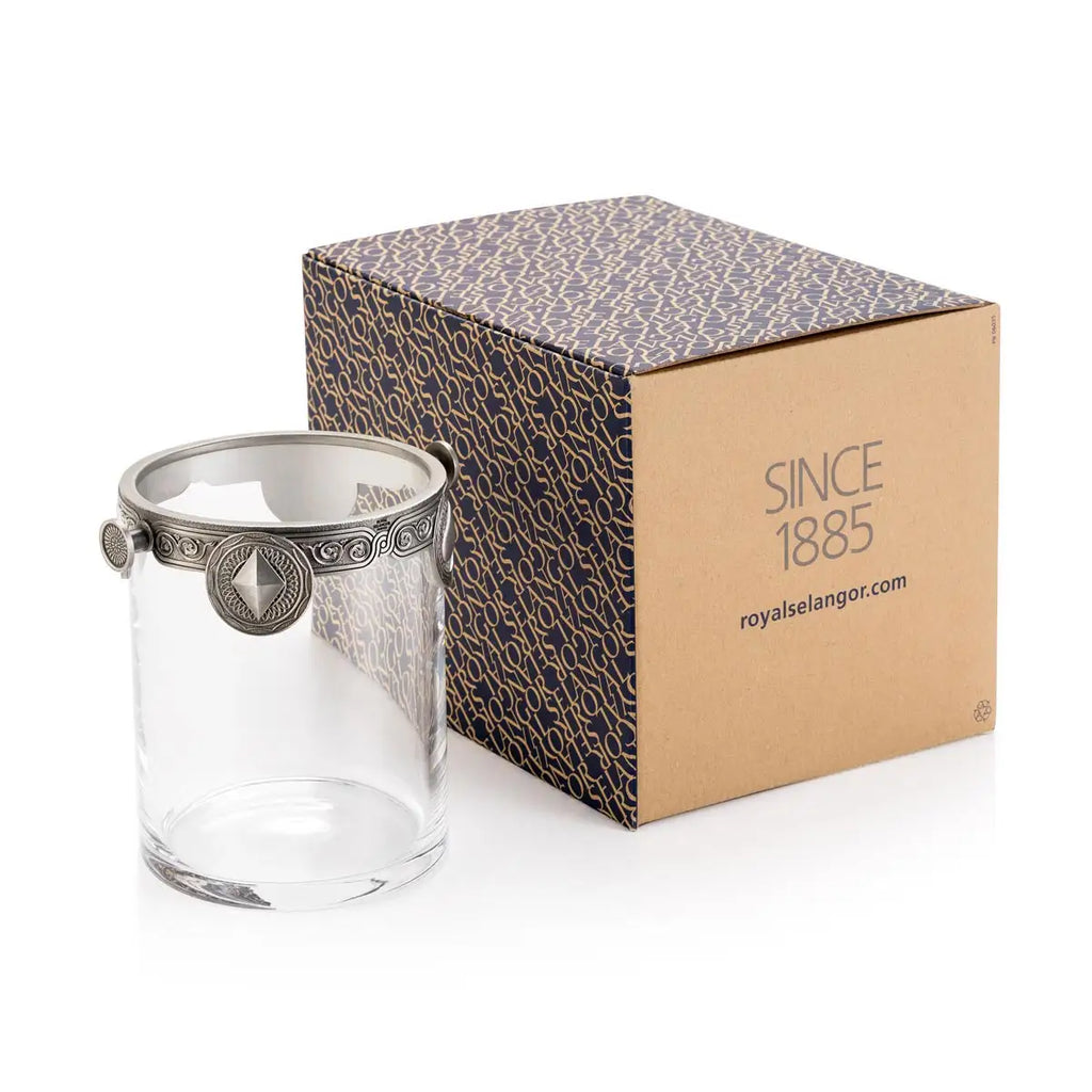 Pewter Ace Ice Bucket