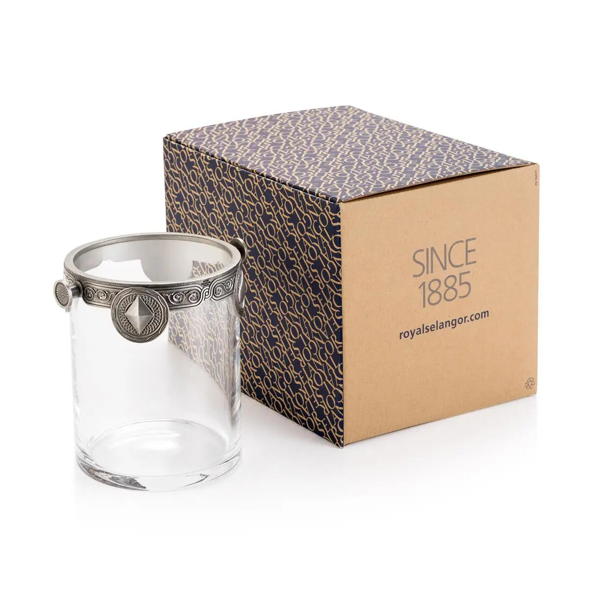 Pewter Ace Ice Bucket