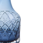 Harris Ink Blue Crystal Spirit Decanter 75cl