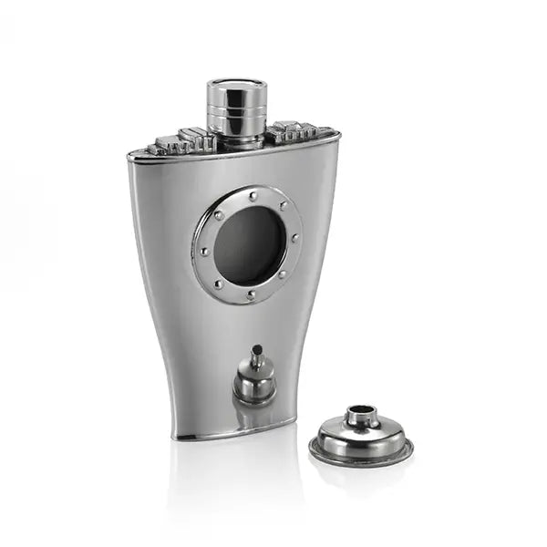 Pewter Gift-Boxed Shipflask