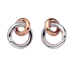 Hot Diamonds Eternal Earrings - Rose Gold Plate Accents