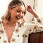 Hot Diamonds Calm Earrings - Rose and Yellow Gold Accents