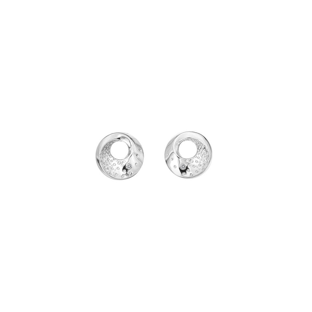 Hot Diamonds Circle Stud Earrings