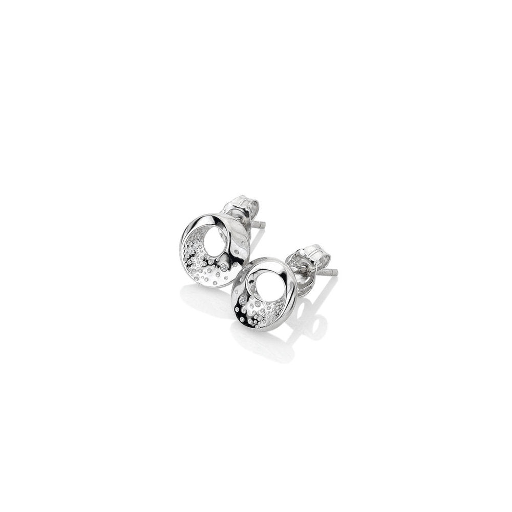 Hot Diamonds Circle Stud Earrings