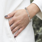 Hot Diamonds Statement Silver Charm Bracelet