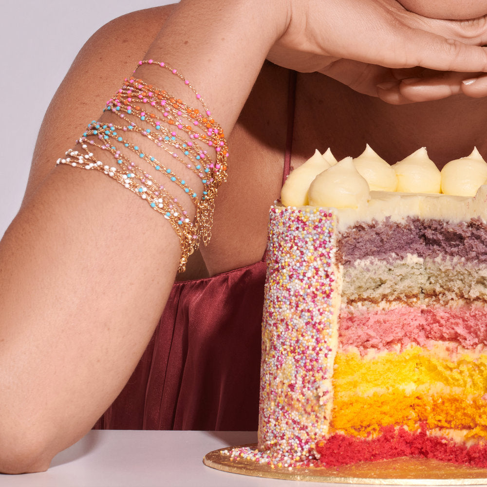 Hot Diamonds Ocean Bracelet - Orange